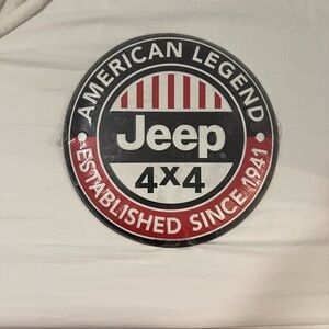 Jeep American Legend 4x4 Sign